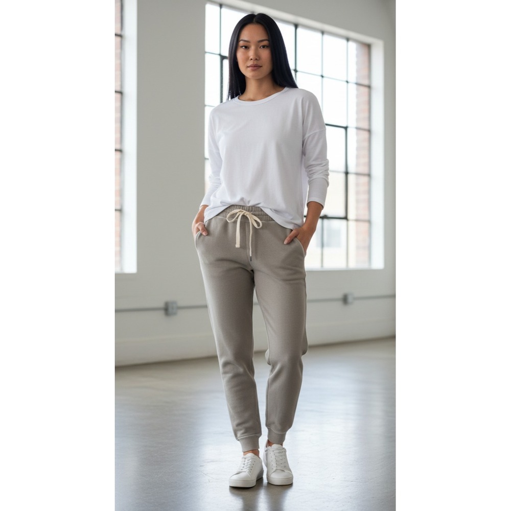 Rails Oakland Sweatpants Women Large Sage Green Cotton Stretch Athleisure Jogger